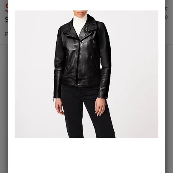 Bernardo Jackets & Blazers - Women’s Bernardo Leather jacket